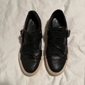 Women’s Frye Leather Cross Sneaker